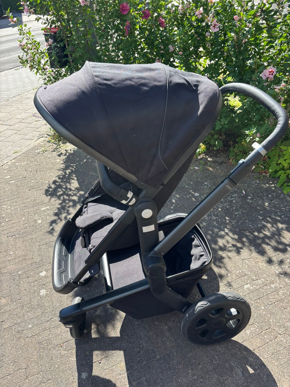 Buggy / kinderwagen Joolz day3 brilliant black met regenhoes, Ophalen, Gebruikt, Overige merken, Duomodel