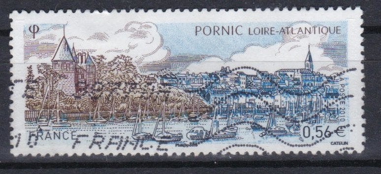 France 2010 - Numéro 4454, Envoi, Affranchi