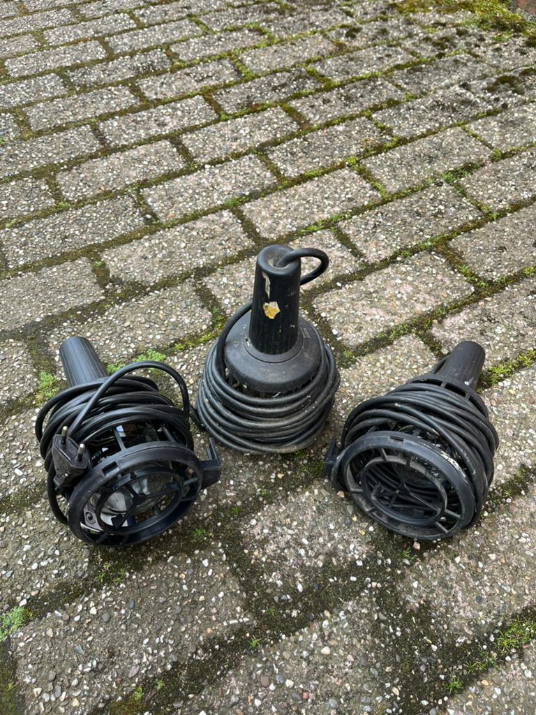 Set looplampen, Ophalen, Gebruikt