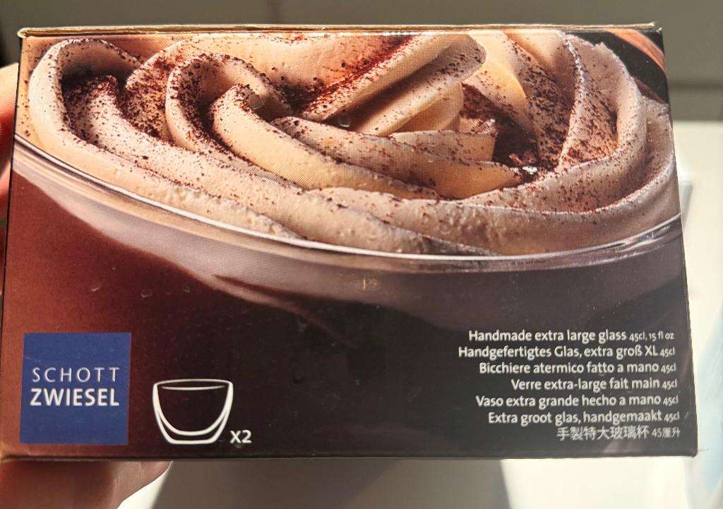 Schott Zwiesel hot&cold XL glazen 45cl, Enlèvement, Neuf, Autres types