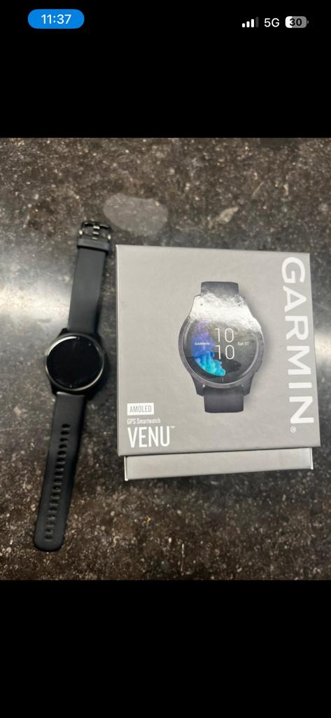 Garmin venu, Ophalen, Gebruikt