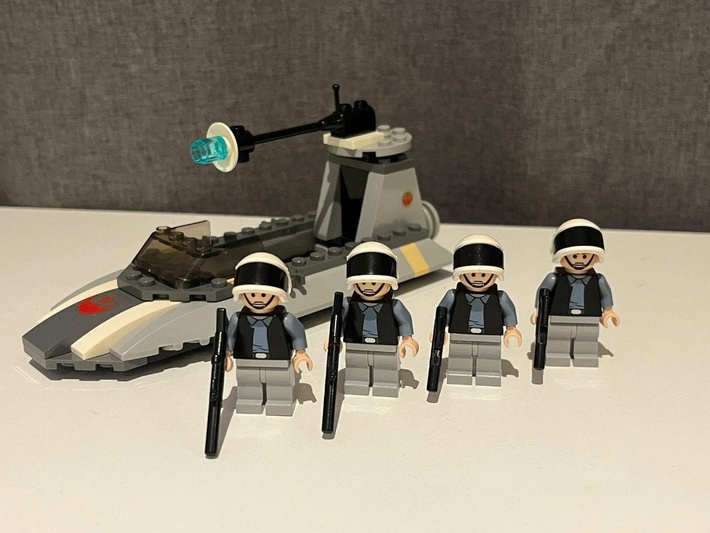 Lego Star Wars - Rebel Scout Speeder 7668, Ophalen, Star Wars, Lego, Compleet