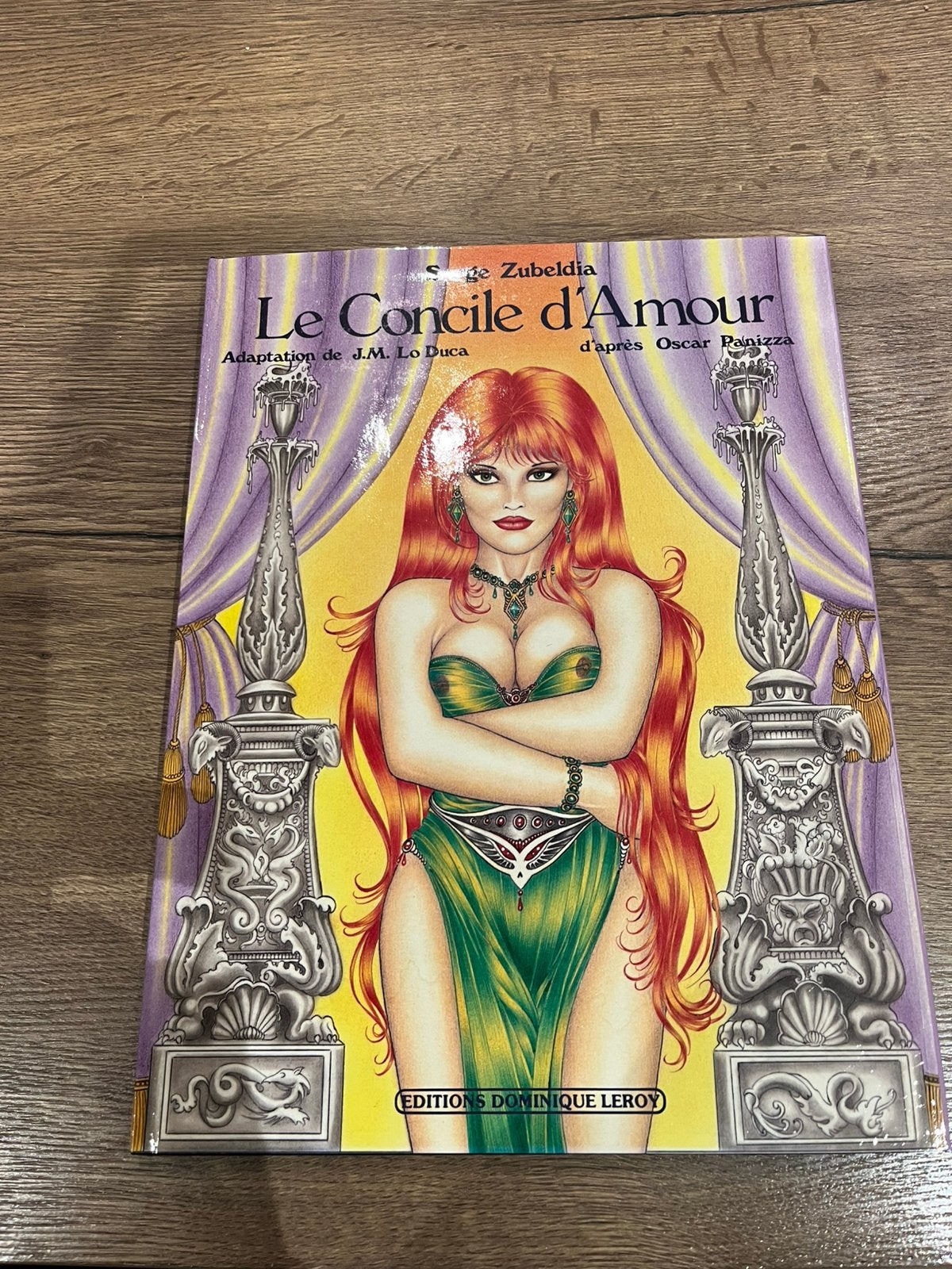 Érotisme - Le Concile d'Amour — Zubeldia, Enlèvement ou Envoi, Comme neuf