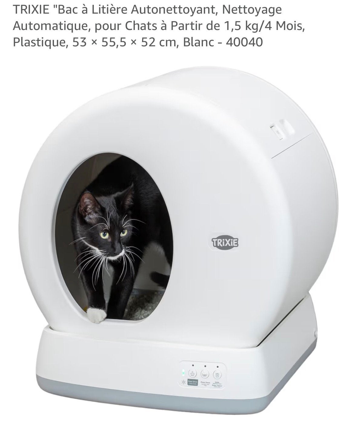 Trixie litière automatique - chat, Animaux & Accessoires, Enlèvement, Comme neuf