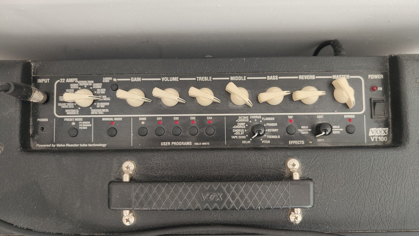 Ampli Vox VT 100, Enlèvement, Utilisé, Guitare, 100 watts ou plus