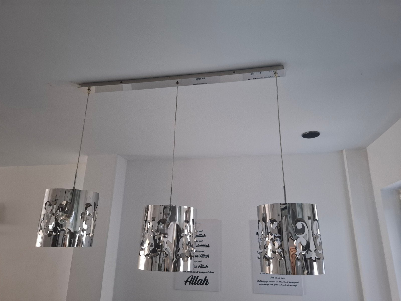 Te koop witte living/eetkamer meubels, Ophalen