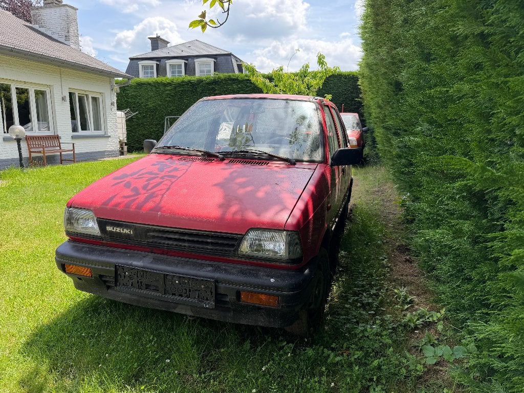 Suzuki Alto Automatique 1991 82.000 KM, Autos, Rouge, Achat, 998 cm³, Entreprise
