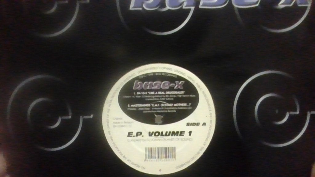 BASE - X E.P.  VOL 1, Cd's en Dvd's, Gebruikt, Trance, Originele persing, Ophalen of Verzenden