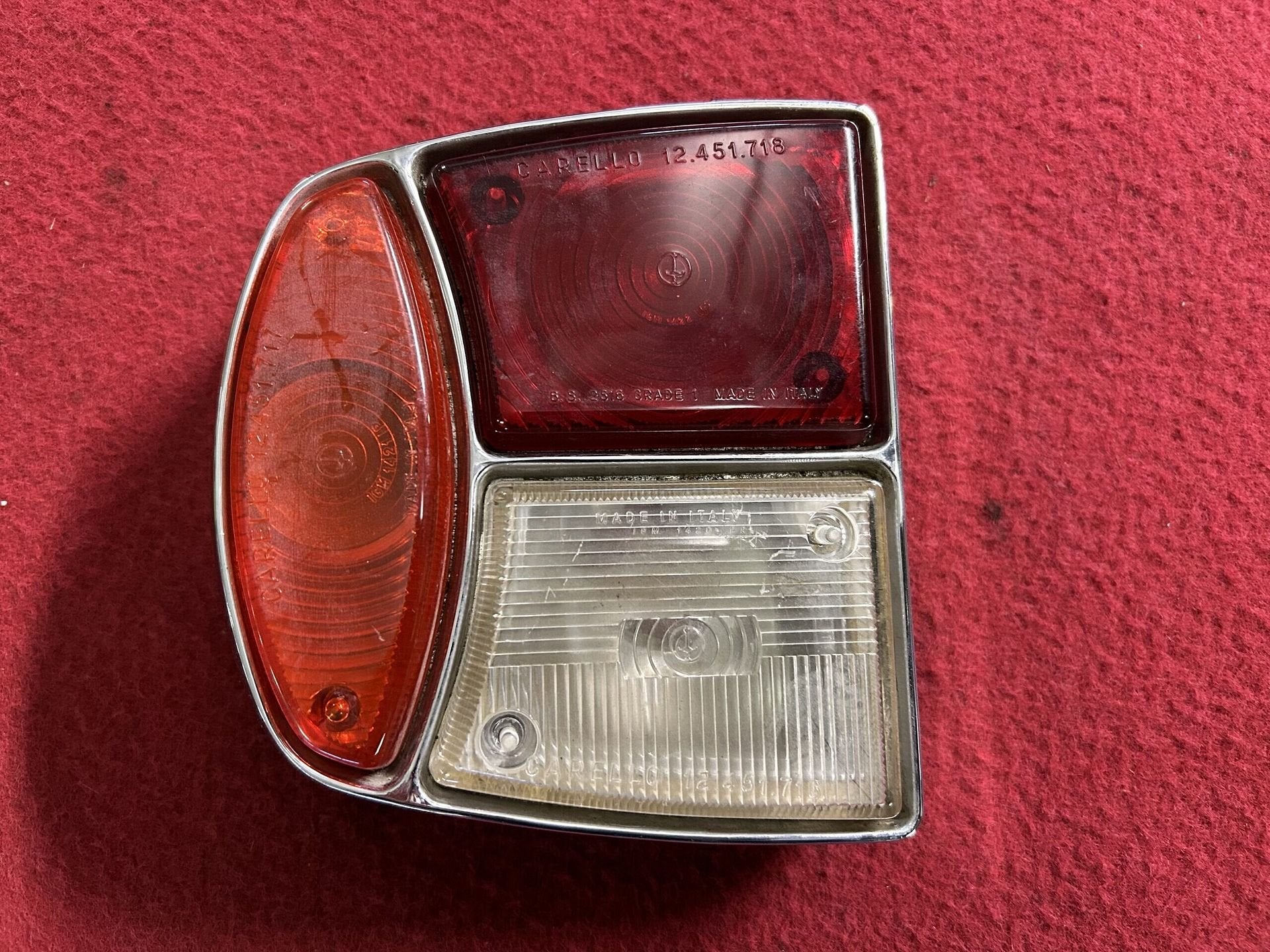 Lancia Flavia Sport Zagato / Cabriolet 1e serie achterlichtu, -, Utilisé, -, Lancia