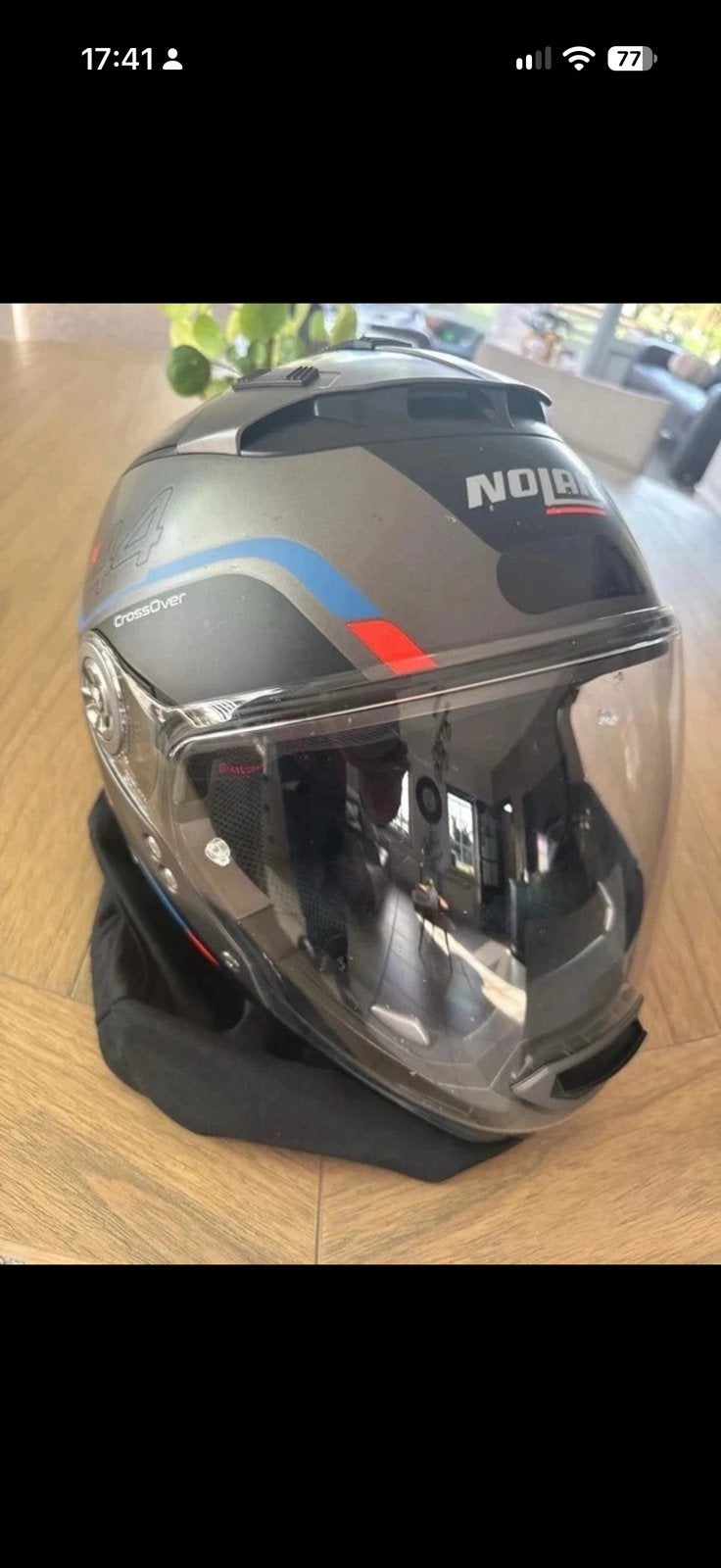 Motorhelm Nolan xxl crossover n44, Motoren, Ophalen, XXL, Nolan