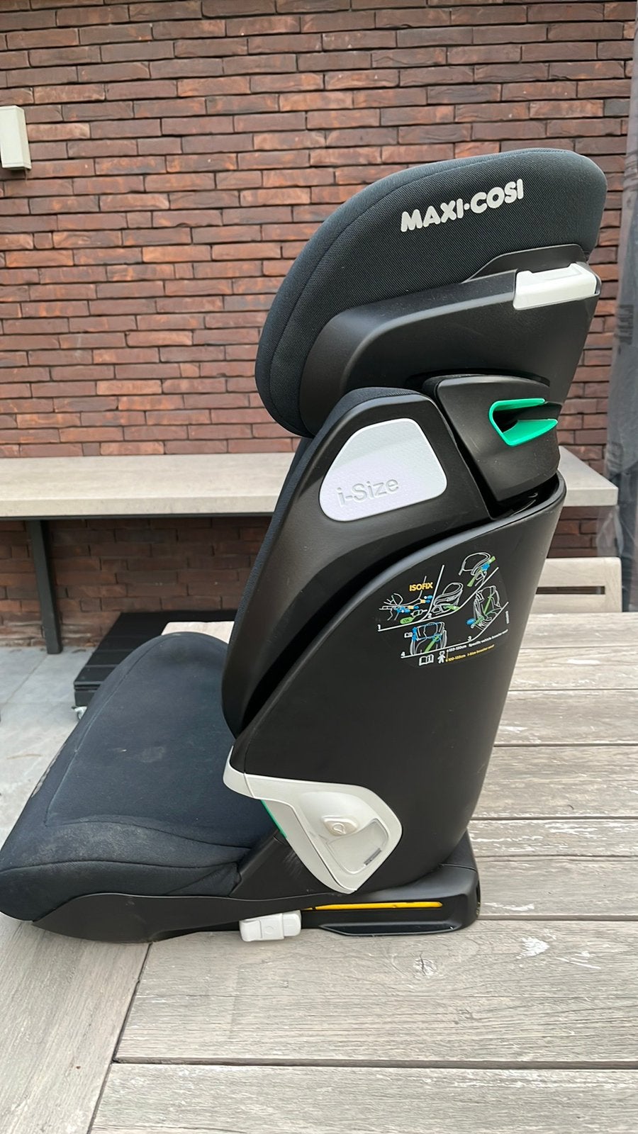 Maxi Cosi i Size autostoel, Kinderen en Baby's, Ophalen, Verstelbare rugleuning, Zo goed als nieuw, Isofix