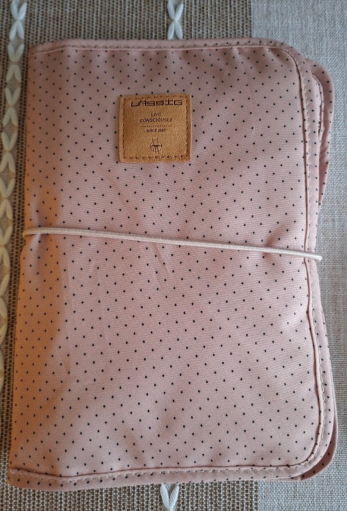 Verschoningsmatje, Enfants & Bébés, Sac à langer bébé, Lässig, Plusieurs compartiments de rangement, Sac à langer, Comme neuf