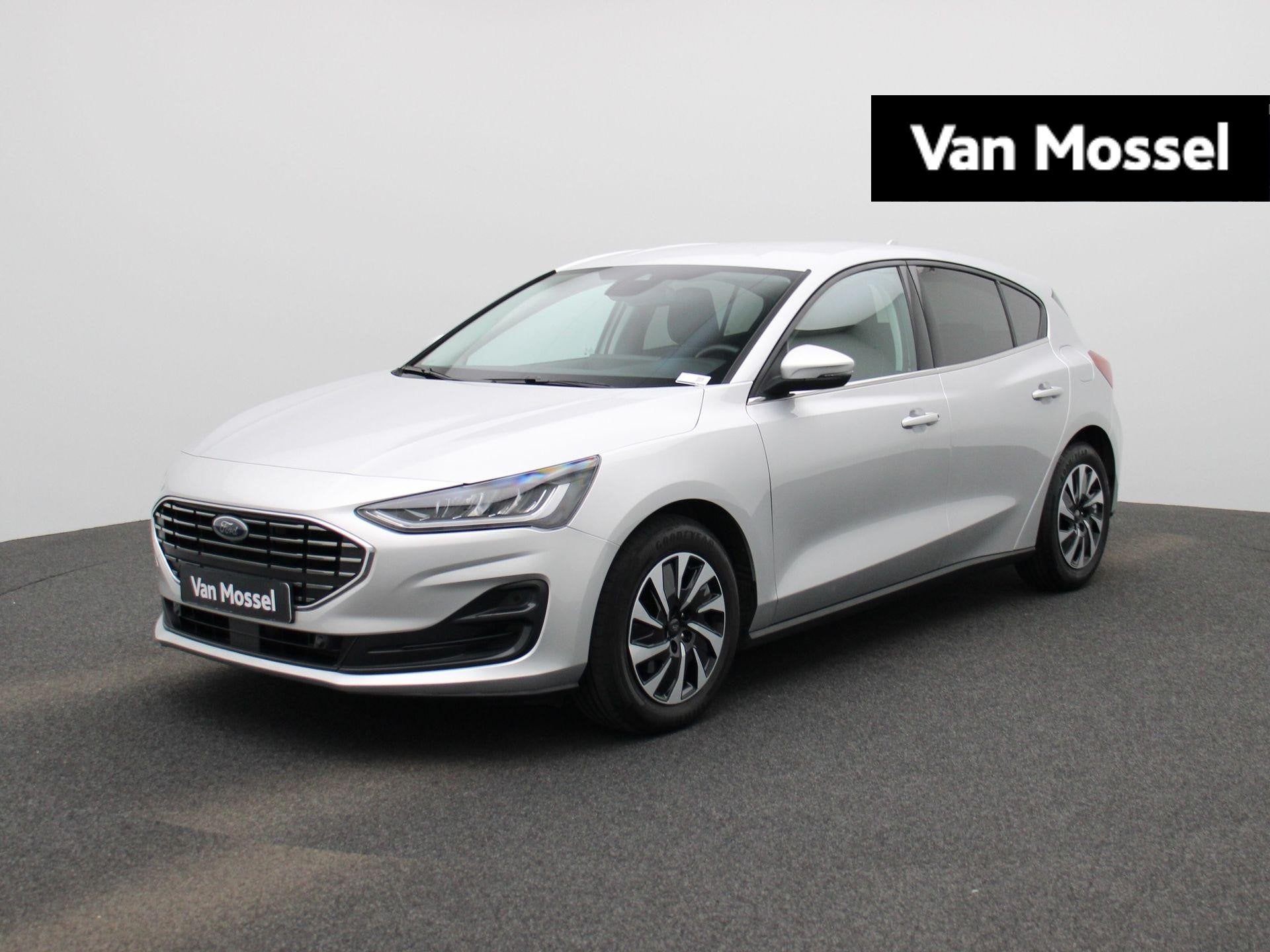 Ford Focus 1.0 EcoBoost Hybrid Titanium | Camera | Navigatie, Auto's, Ford, Stof, Gebruikt, Euro 6, Bedrijf