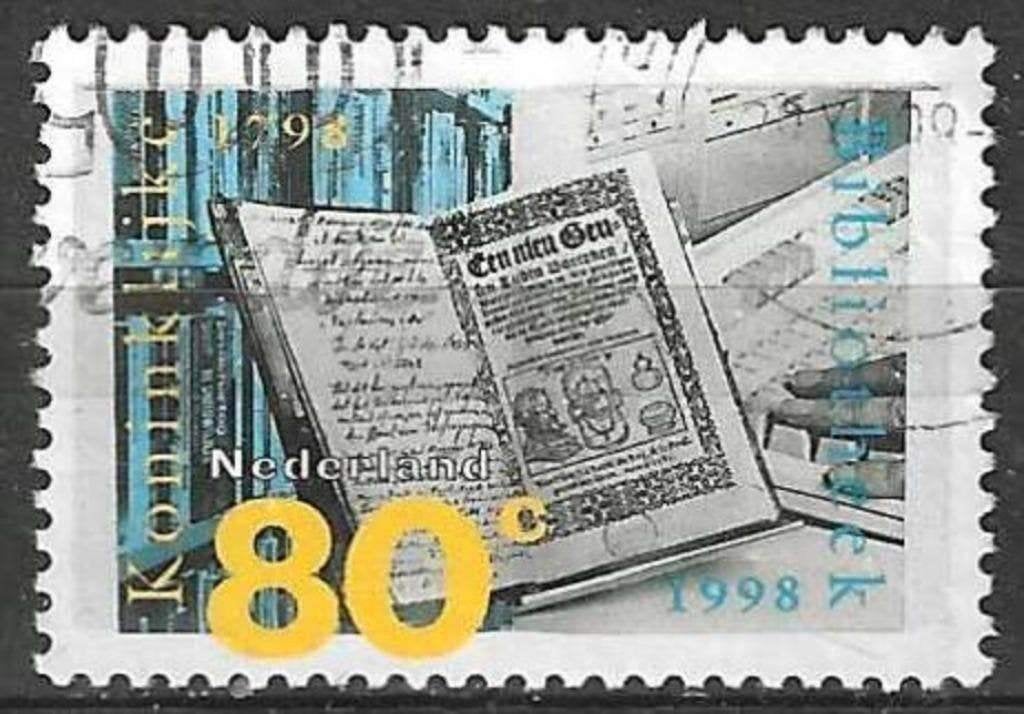 Nederland 1998 - Yvert 1640 - Cultuur - Verjaardagen (ST), Verzenden, Gestempeld