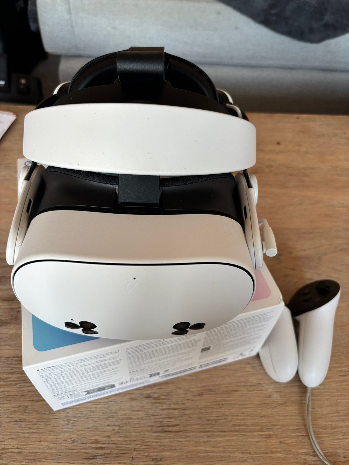 Meta quest 3s met battery headstrap, Games en Spelcomputers, Ophalen, Zo goed als nieuw
