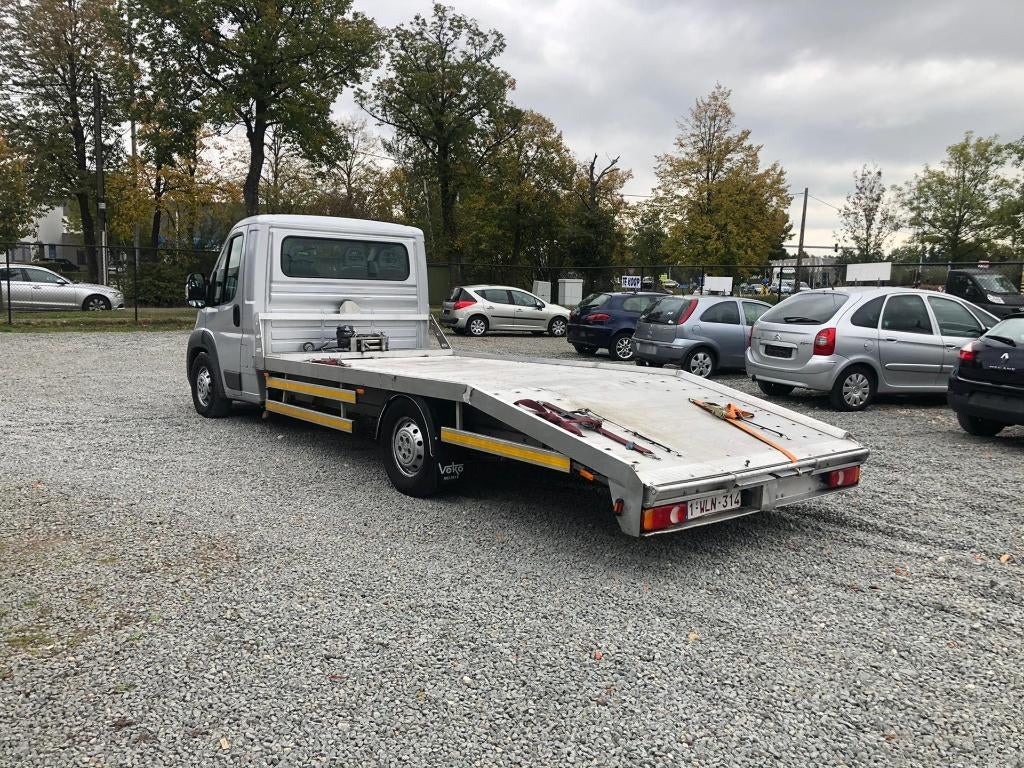 Peugeot Boxer Takelwagen te koop, Auto's, Peugeot, Euro 5, 4 cilinders, Leder en Stof, Cruise Control