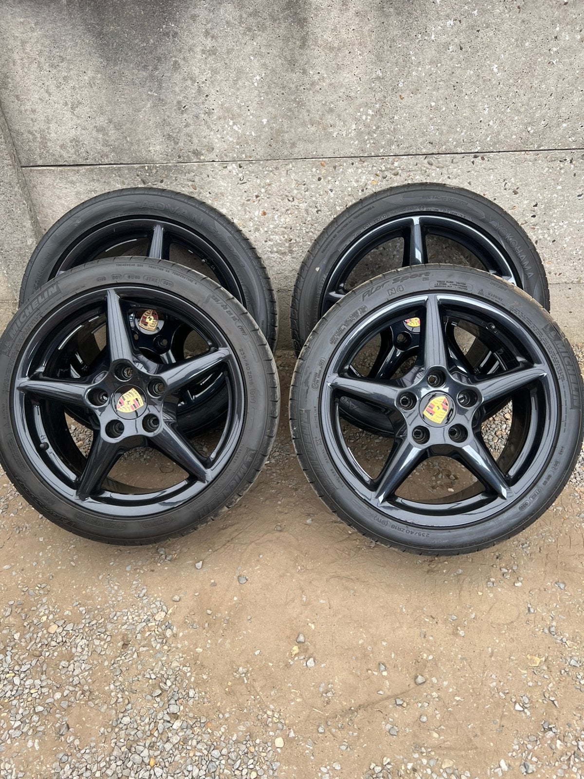 Porsche 997 velgen 18”, Autos : Pièces & Accessoires, Pneus & Jantes, Pneus et Jantes, Pneus été, 18 pouces, Autre, Utilisé, Enlèvement