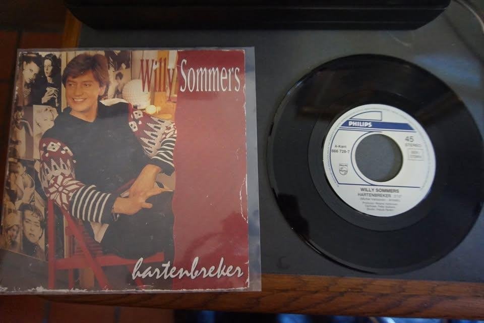 Willy Sommers - Hartenbreker, CD & DVD, Vinyles Singles, Enlèvement ou Envoi, Utilisé, 7 inch, En néerlandais