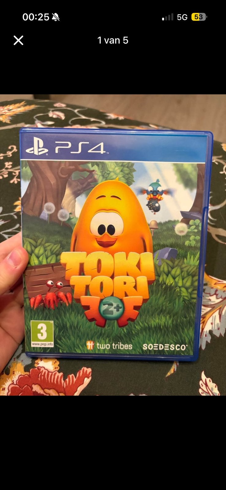PS4 game, Ophalen, Zo goed als nieuw