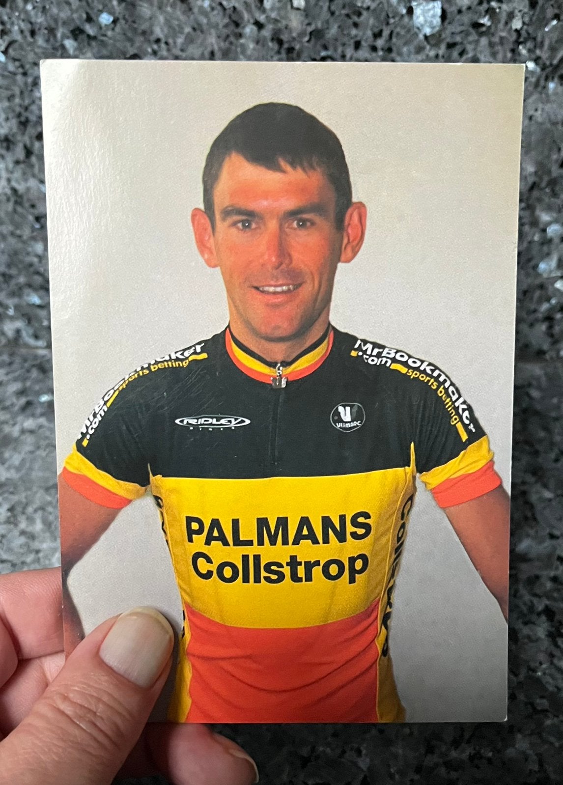 Wielrenner Wim Omloop kampioen van België, Ophalen, Zo goed als nieuw