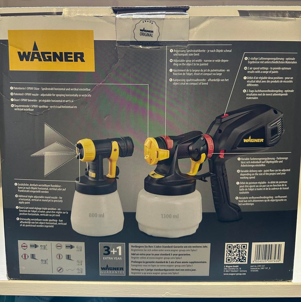 Verfspuitmachine Wagner, Ophalen, Gebruikt, Verfspuit of Verfpomp