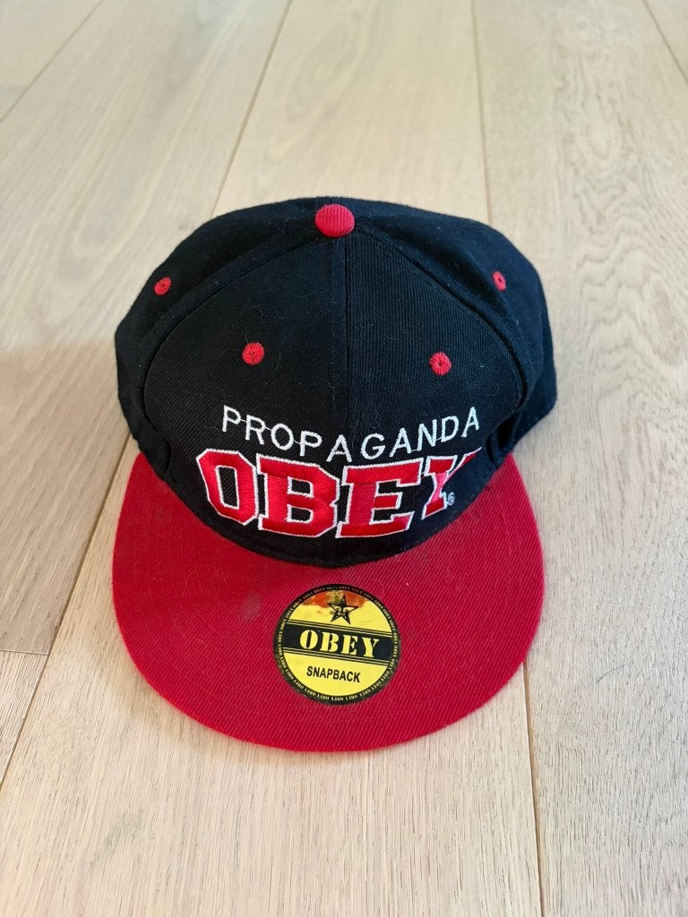 pet obey snapback, Kleding | Heren, Obey, One size fits all, Ophalen of Verzenden, Pet