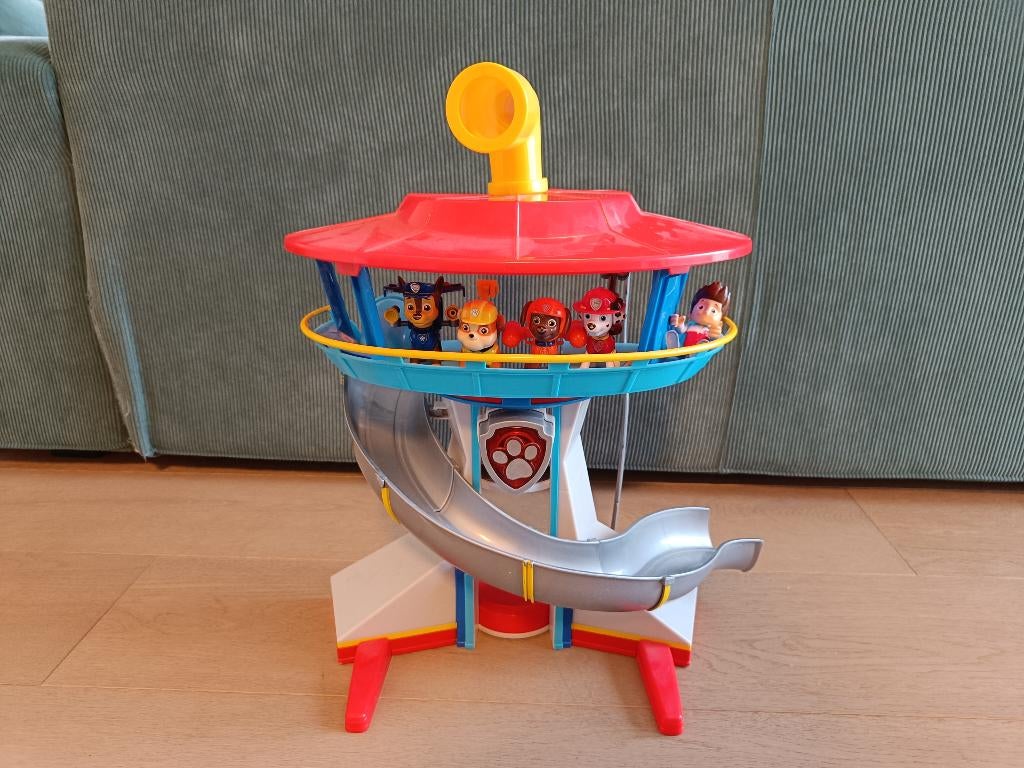 Paw patrol toren, Ophalen, Gebruikt