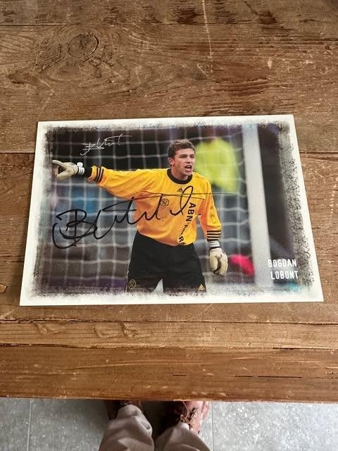postkaart Ajax 2003 2004 Bogdan Lobant gesigneerd, Sport en Fitness, Info éaajjaxlo.hk, Overige typen, Nieuw, Ophalen of Verzenden