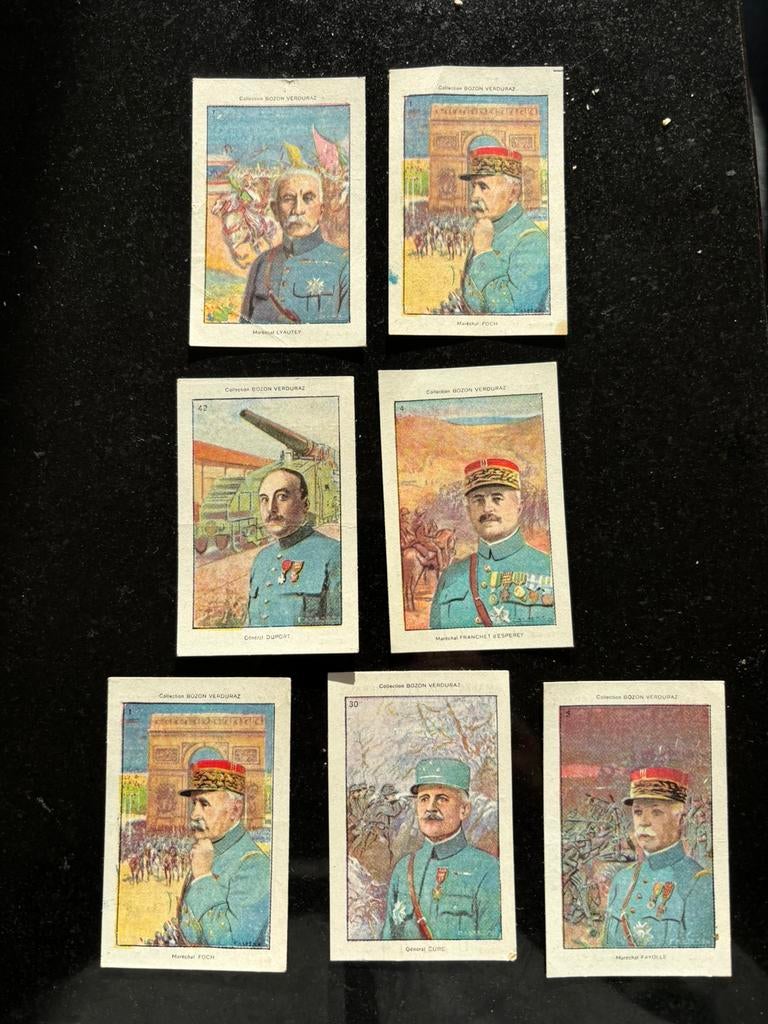 Cartes Chromos publicitaires anciennes, Enlèvement, Comme neuf