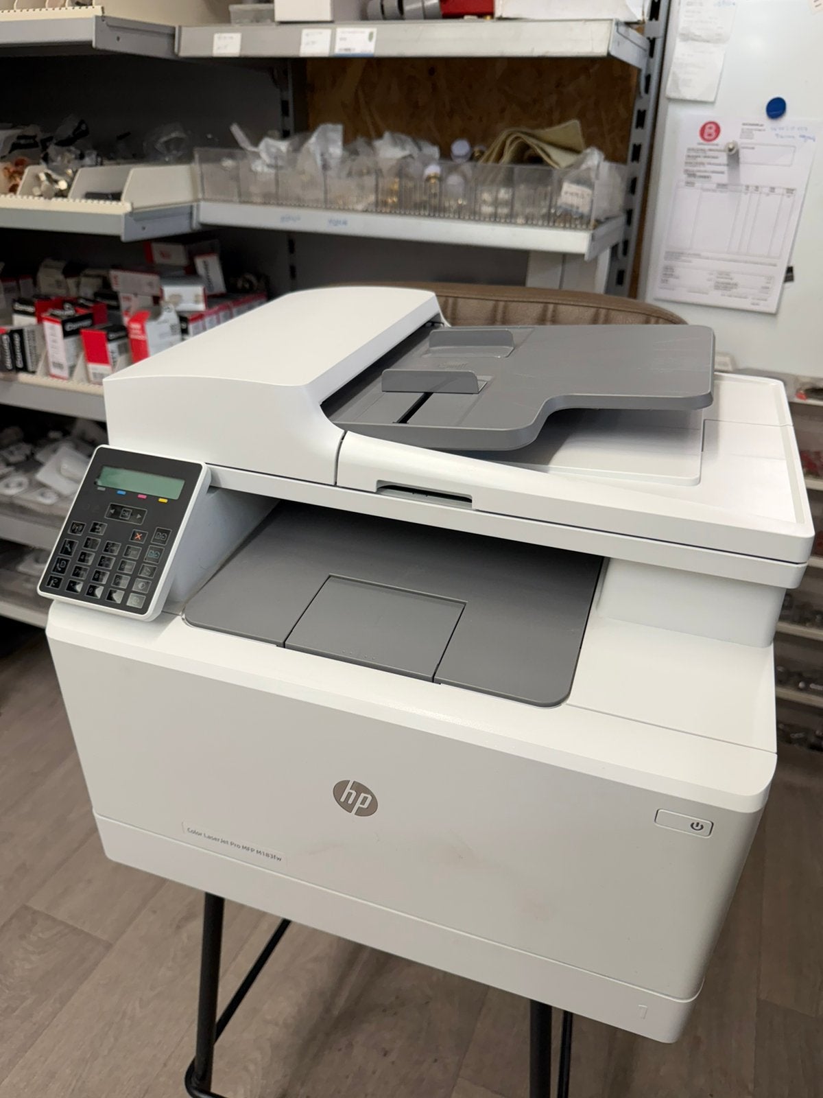 Imprimante Hp Color LaserJet Pro MFP M183fw, Computers en Software, Printers, Ophalen, Zo goed als nieuw, Printer