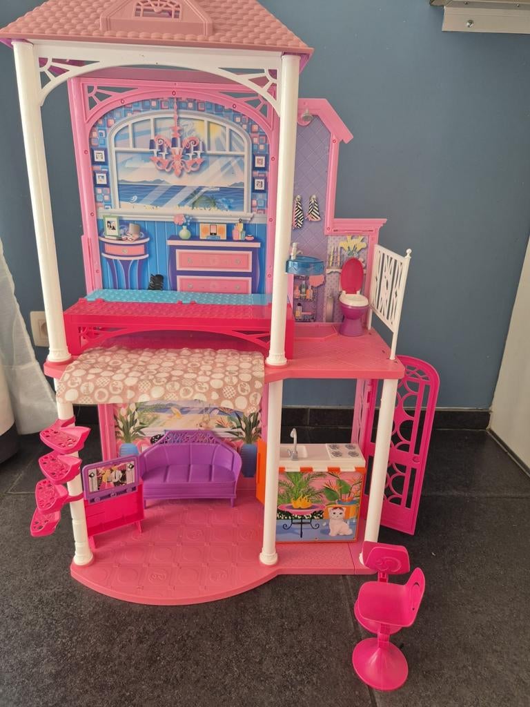 Barbie's landhuis, Kinderen en Baby's, Speelgoed | Poppenhuizen, Ophalen