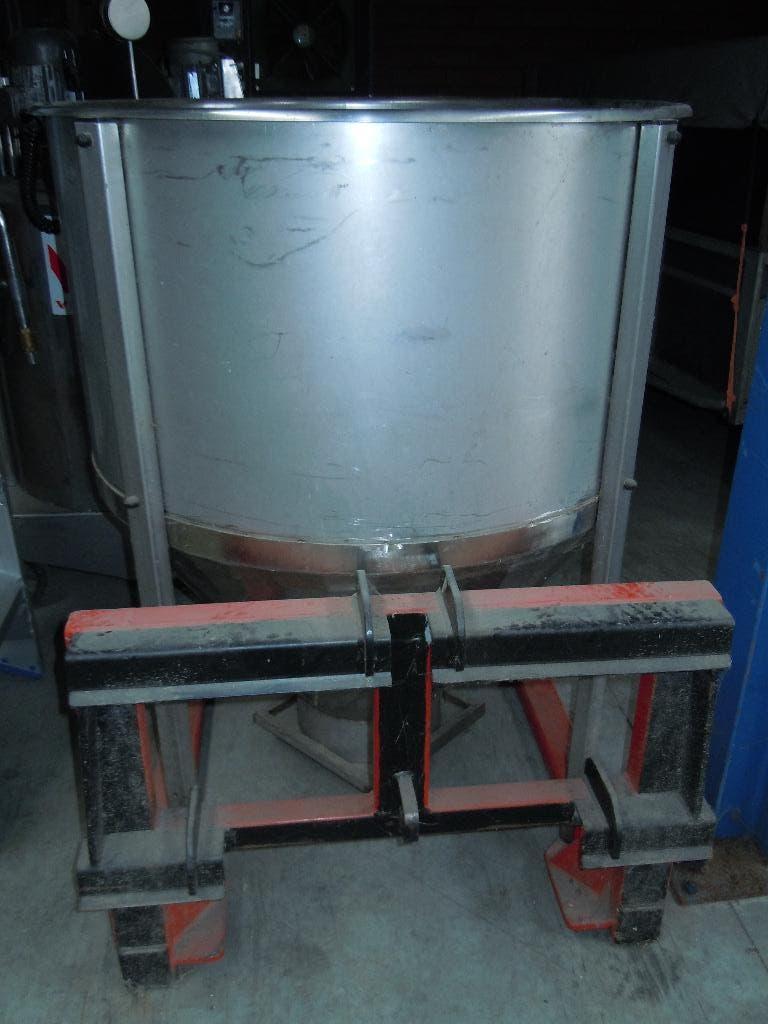 Inox kuipen, Ophalen, Gebruikt, Overige metalen