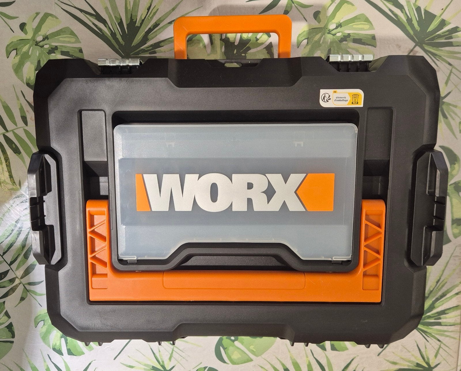 WORX Modulaire Gereedschapskoffer / Opbergbox, Bricolage & Construction, Enlèvement ou Envoi
