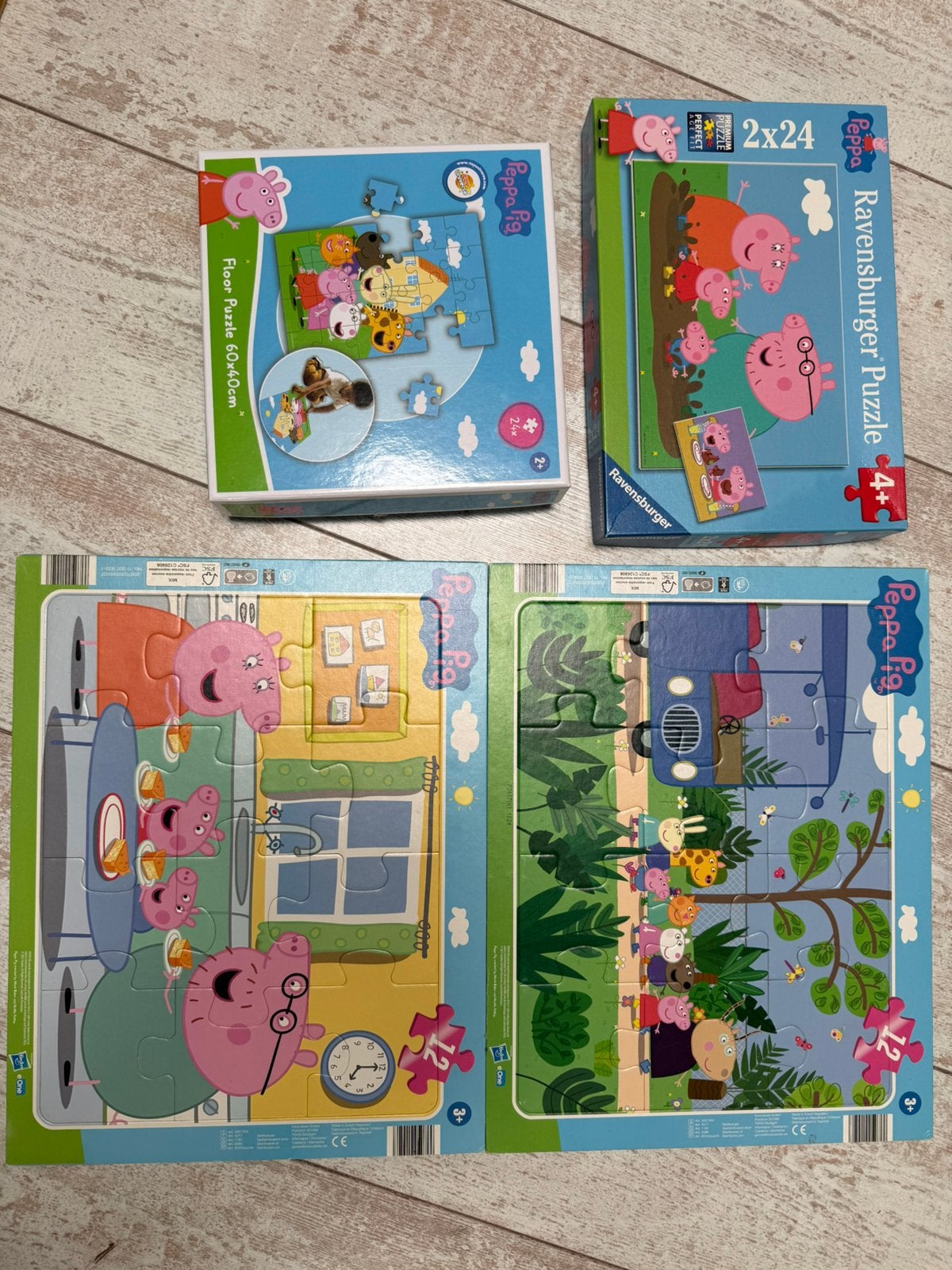 Peppa big, paw patrol puzzels, Ophalen, Zo goed als nieuw