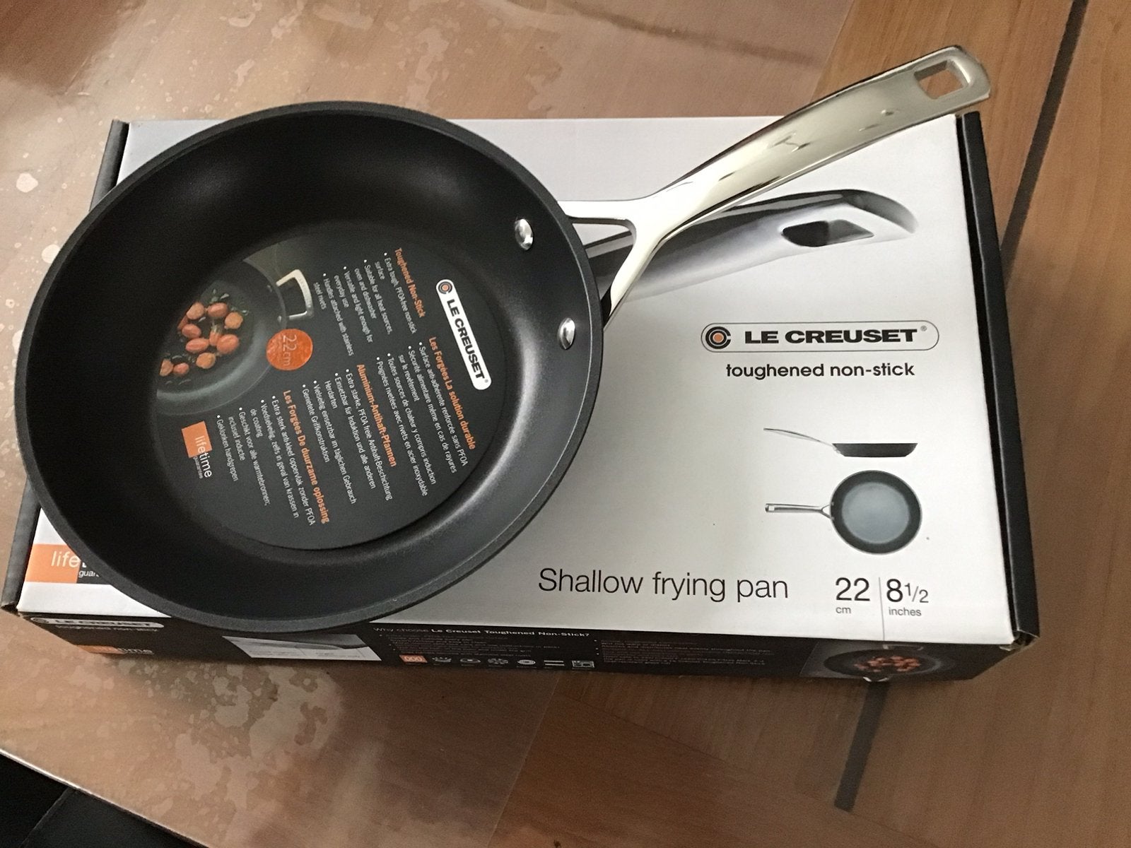 Le creuset koekenpan 22cm nieuw, Ophalen, Nieuw
