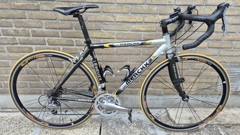 >> als nieuw Amerikaanse fiets Merckx , alumin - carbon >>, Autres marques, Moins de 10 vitesses, 49 à 53 cm, Aluminium
