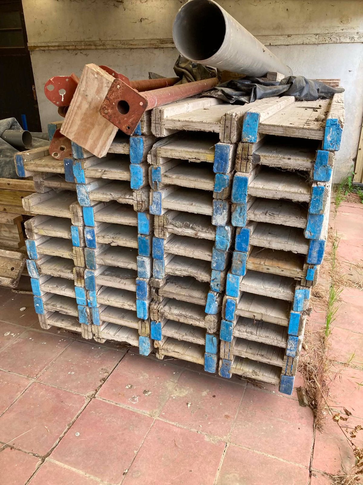 Doka, Doe-het-zelf en Bouw, Hout en Planken, Ophalen, Gebruikt