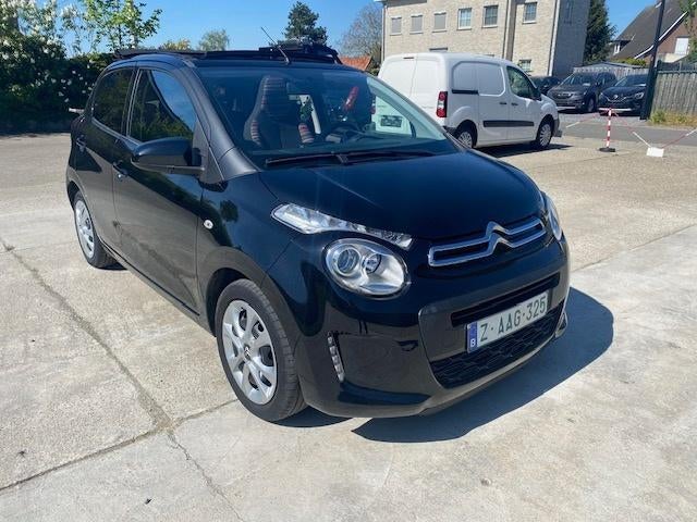 Citroën C1 Airscape(Cabrio) 1e eig 33000km 2021 gekeurd vvk, Auto's, Voorwielaandrijving, 4 zetels, Stof, C1