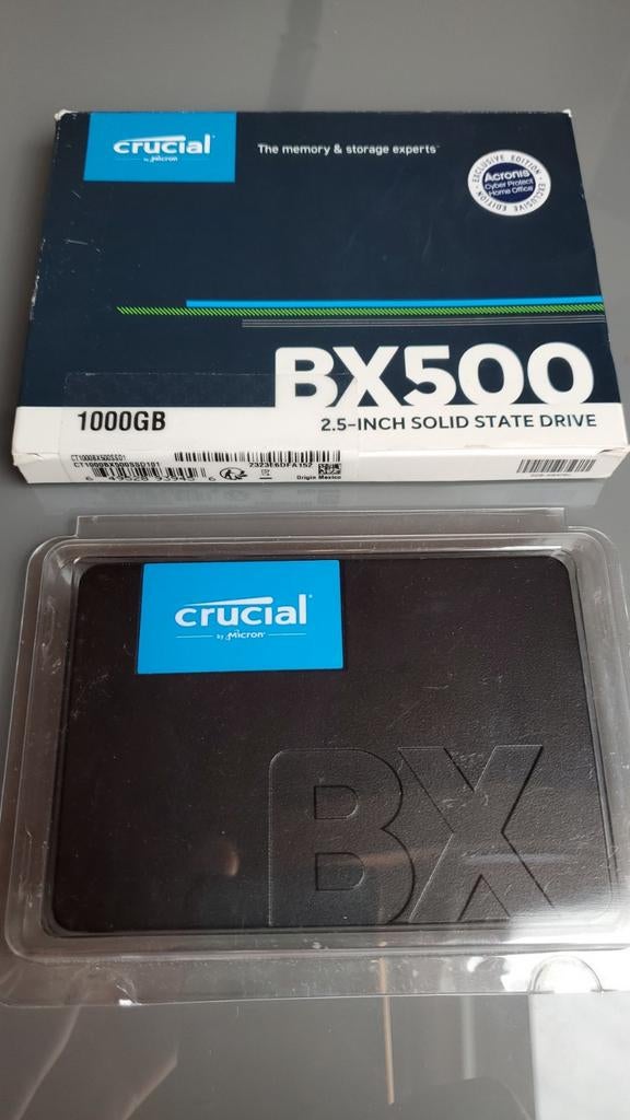 Ssd Crucial 1TB, Enlèvement ou Envoi, SSD