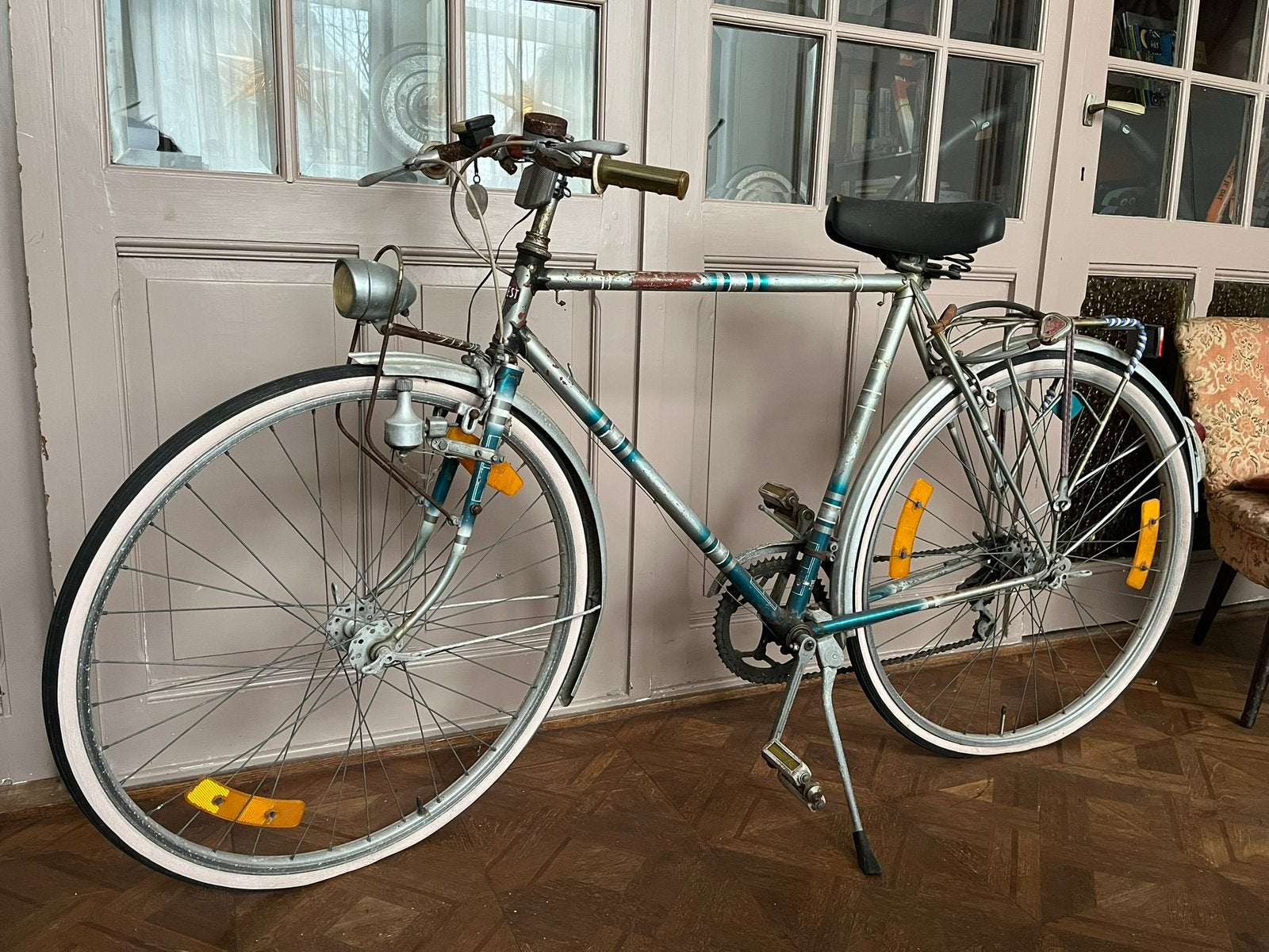 Oude prachtige koersfiets, Fietsen en Brommers, Fietsen | Oldtimers, Ophalen
