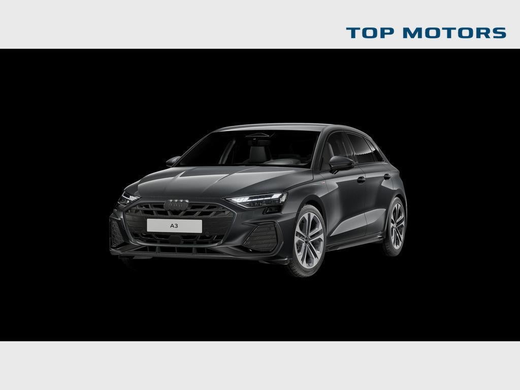 Audi A3 Sportback Audi A3 Sportback S line TFSI  85 kW S tro, Automaat, Lederen bekleding, Zilver of Grijs, A3