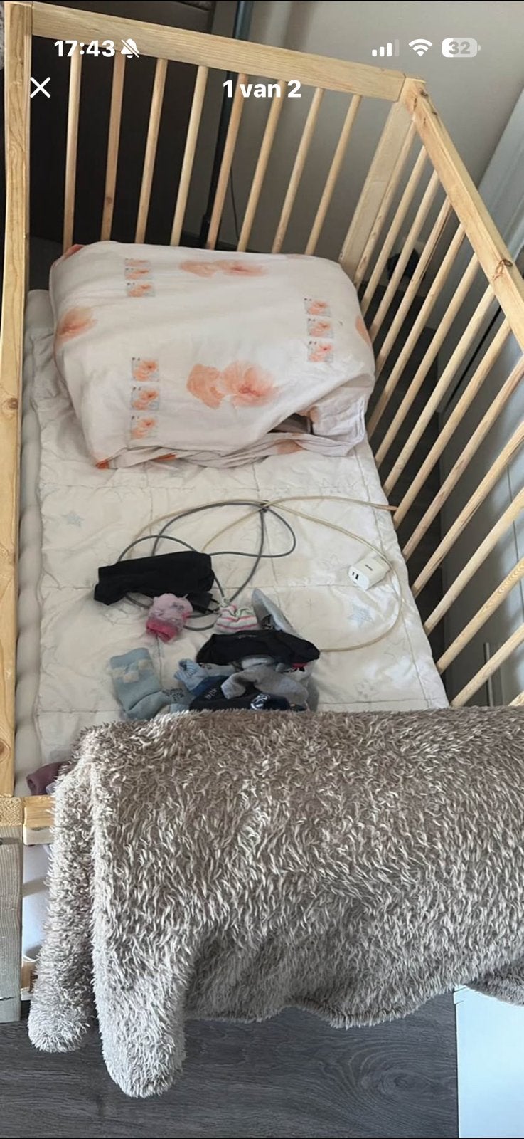 Baby bed / peuter, Ophalen, Zo goed als nieuw