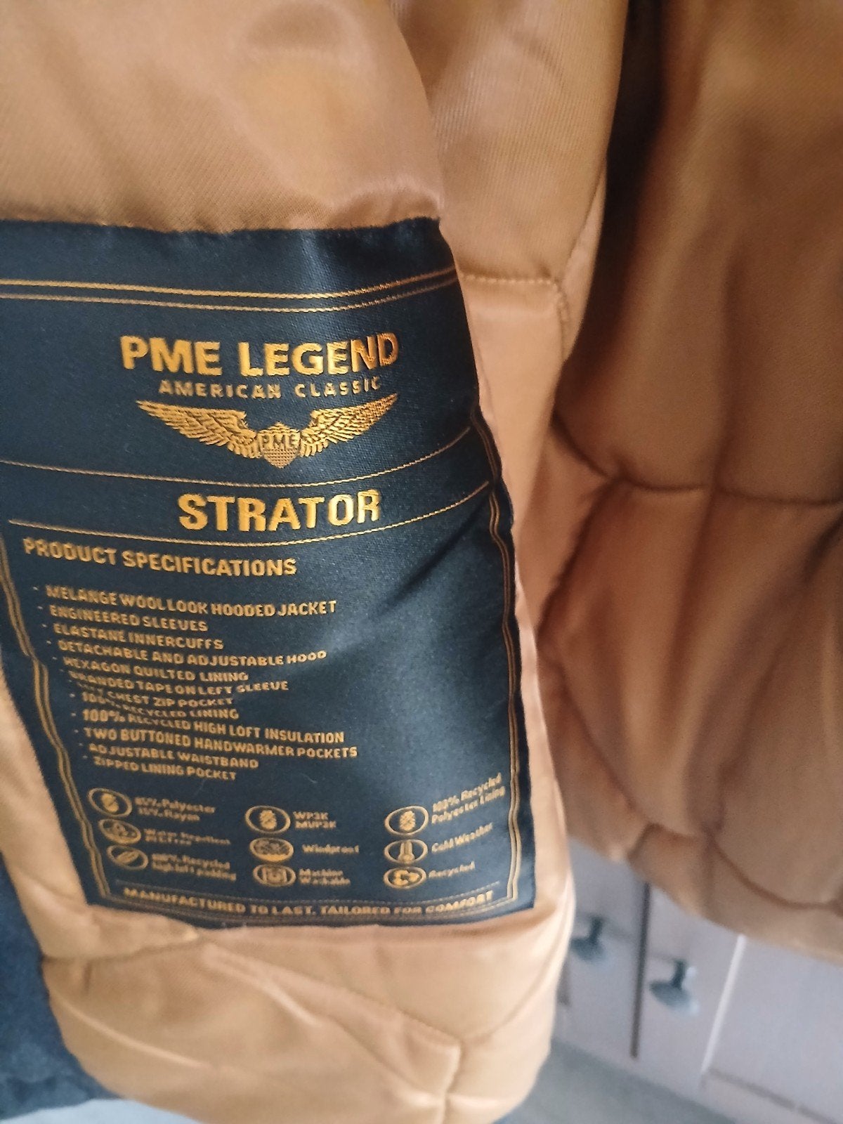 PME legend jas heren XXL, Ophalen