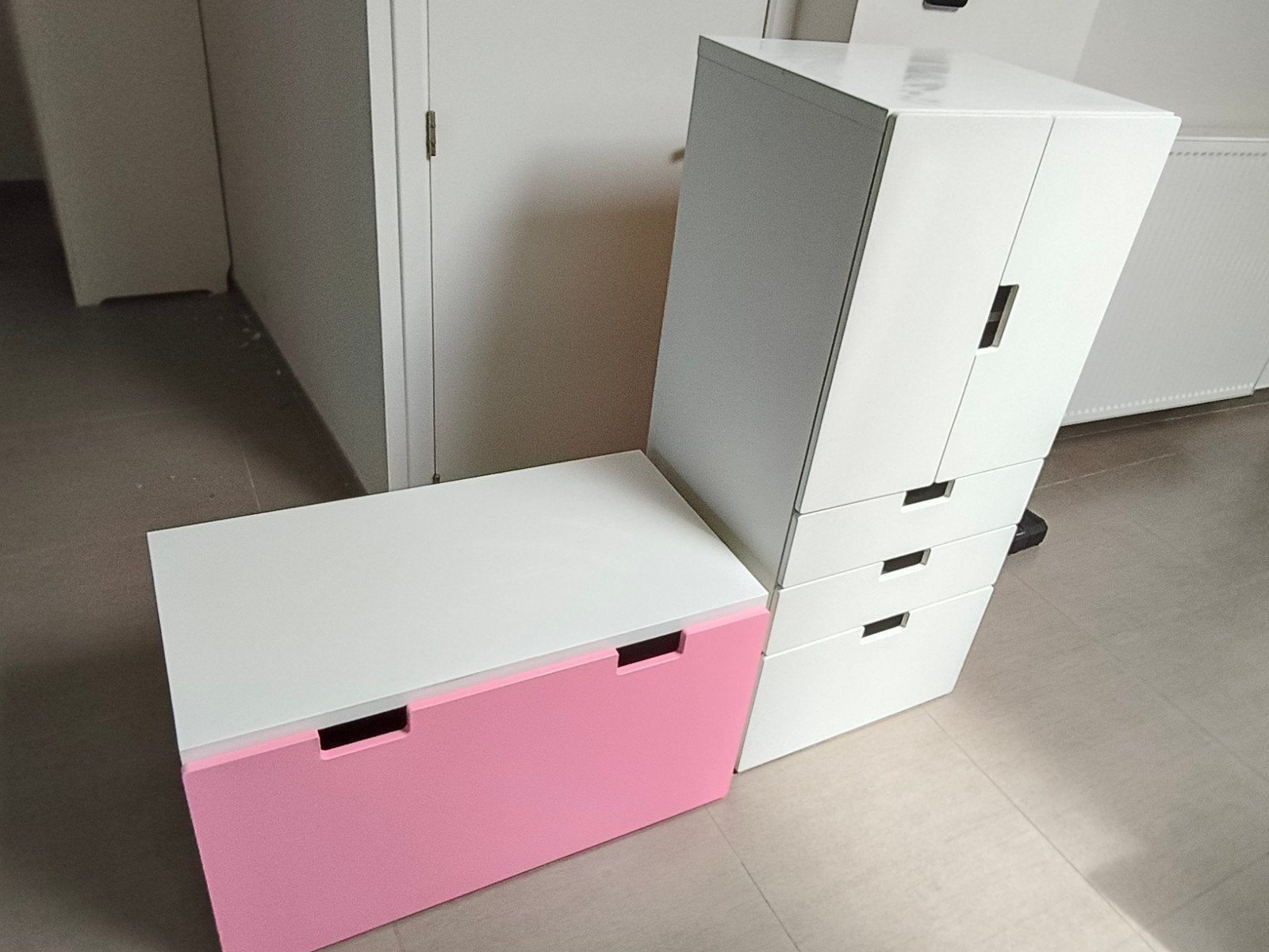 Ikea Smastad kinderkast en bankje met lade, Enlèvement