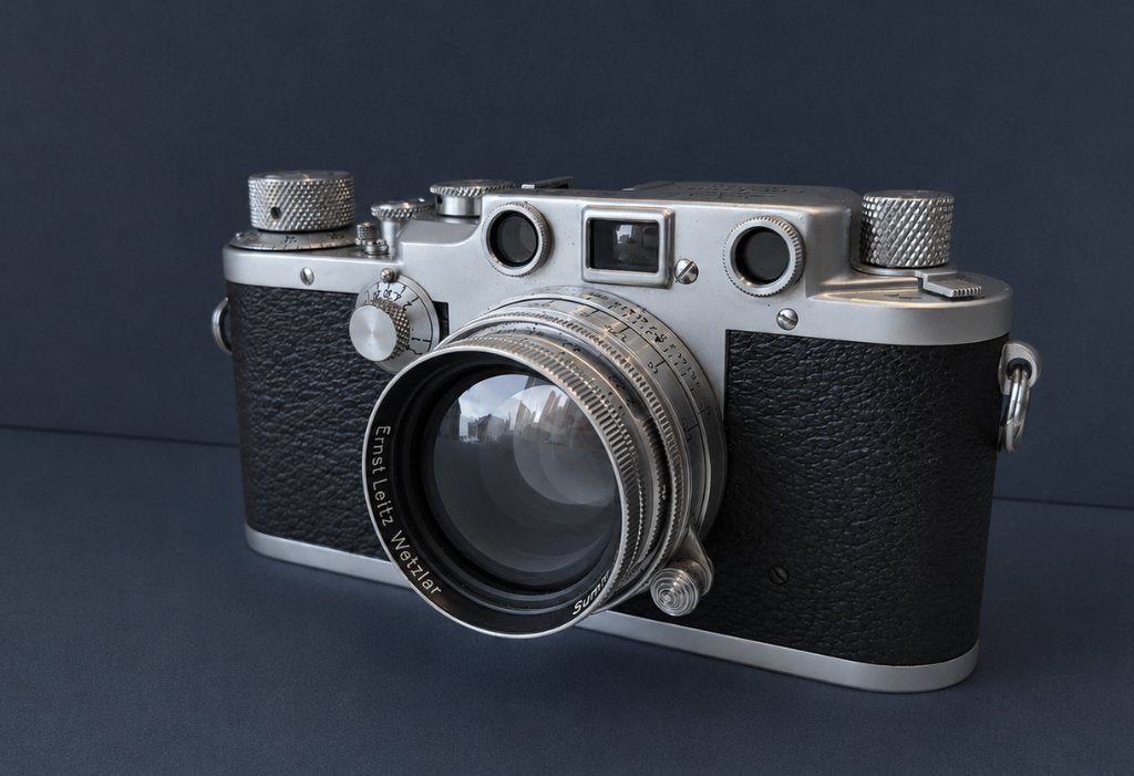 Leica IIIc met Summitar 5cm f/2, TV, Hi-fi & Vidéo, Appareils photo analogiques, Utilisé, Compact, Leica, Enlèvement ou Envoi