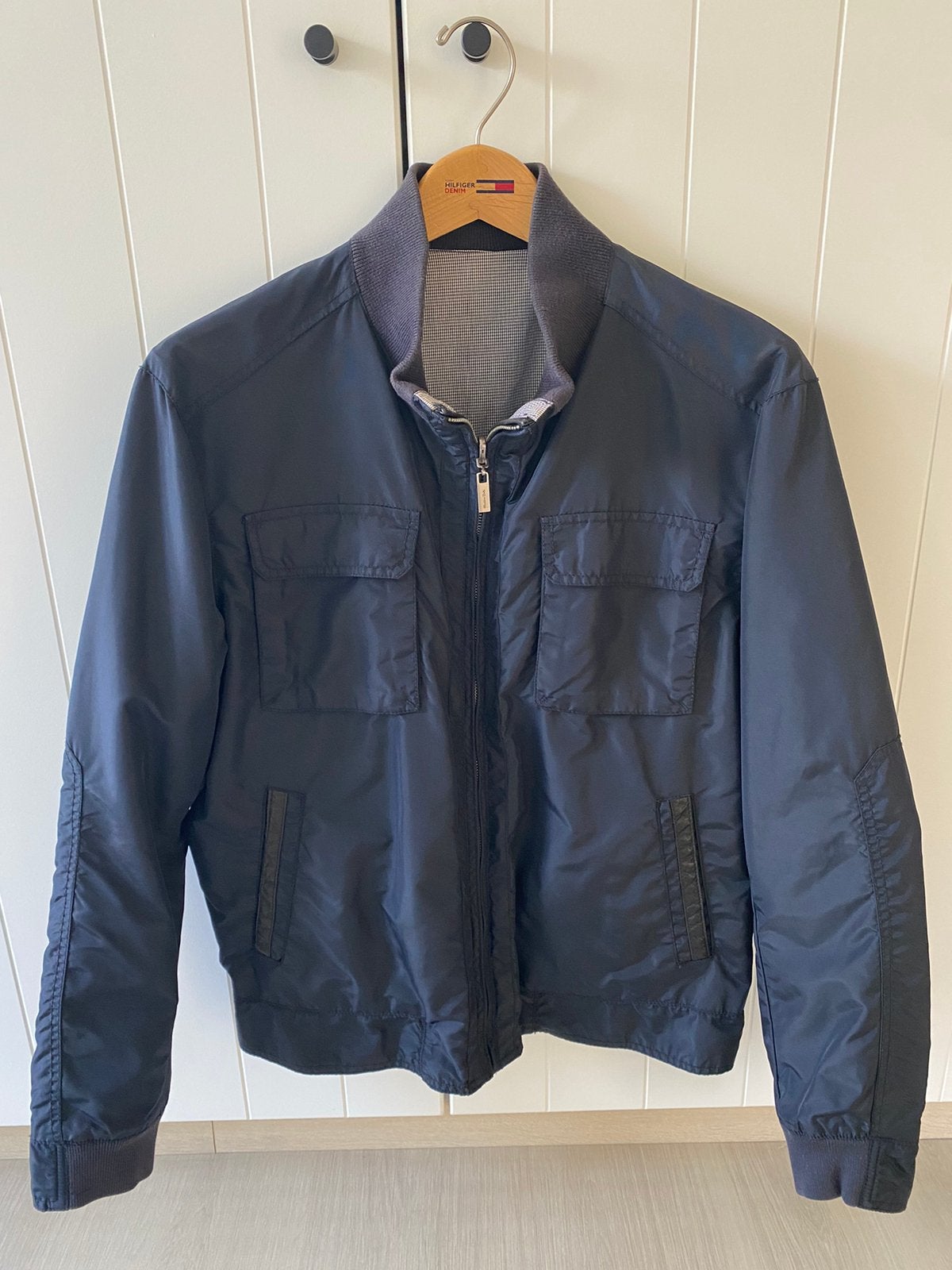 Jas Massimo Dutti L, Ophalen of Verzenden, Zo goed als nieuw, Maat 52/54 (L), Blauw