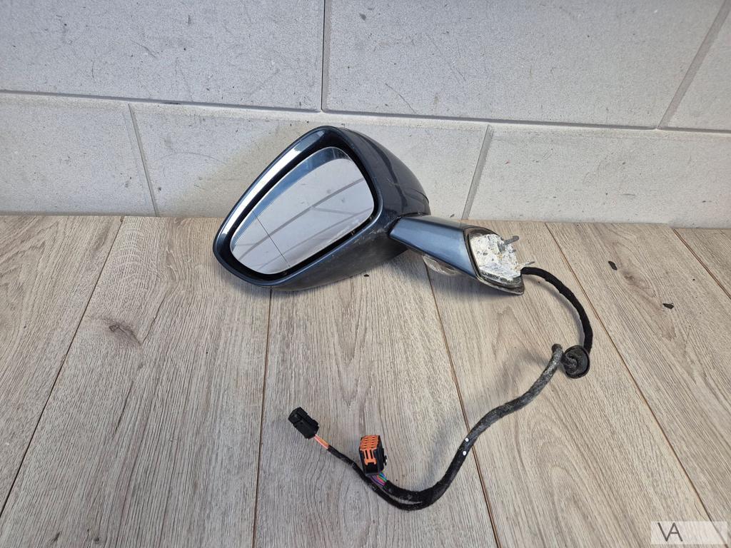 Peugeot RCZ 2010 - 2015 spiegel links blauw kleurcode KDL, -, Utilisé, -, Peugeot