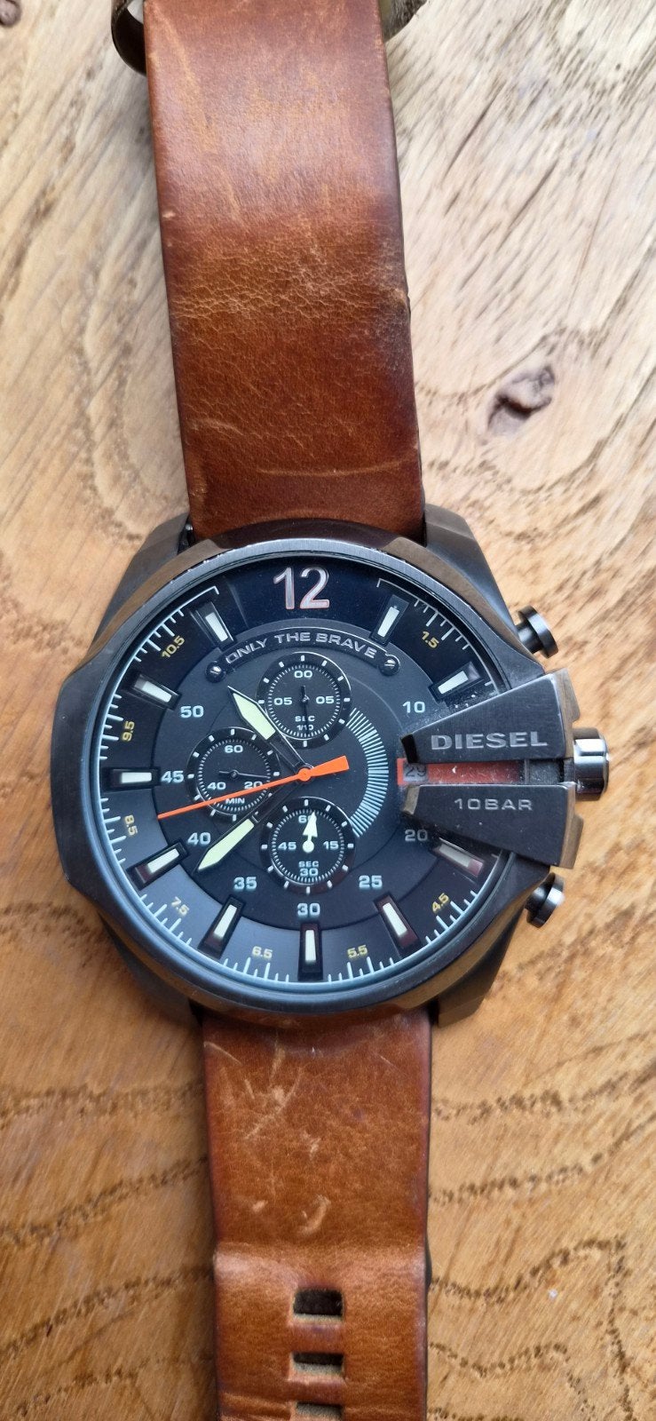 Montre DIESEL DZ-4343, Handtassen en Accessoires, Verzenden, Zo goed als nieuw, Polshorloge, Overige merken