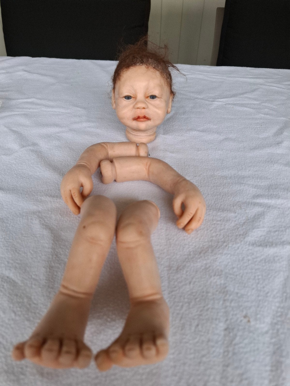 nog in elkaar te steken reborn baby = GRATIS, Verzamelen, Ophalen