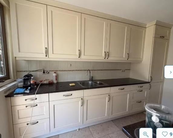 Keuken, Huis en Inrichting, Ophalen, Graniet of Steen, Enkelwandige keuken, Zo goed als nieuw